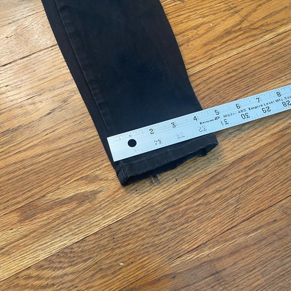 FRAME Le High Skinny Jeans Black Size 29 - Picture 6 of 10